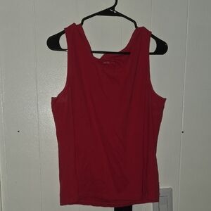 Coldwater Creek Vibrant Red Tank Top